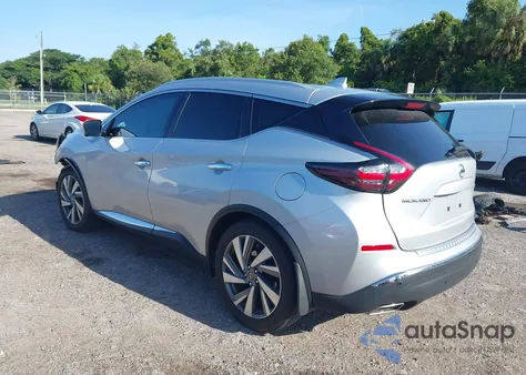2020 Nissan Murano Sl из США, поврежденный, VIN 5N1AZ2CJ6LN105493